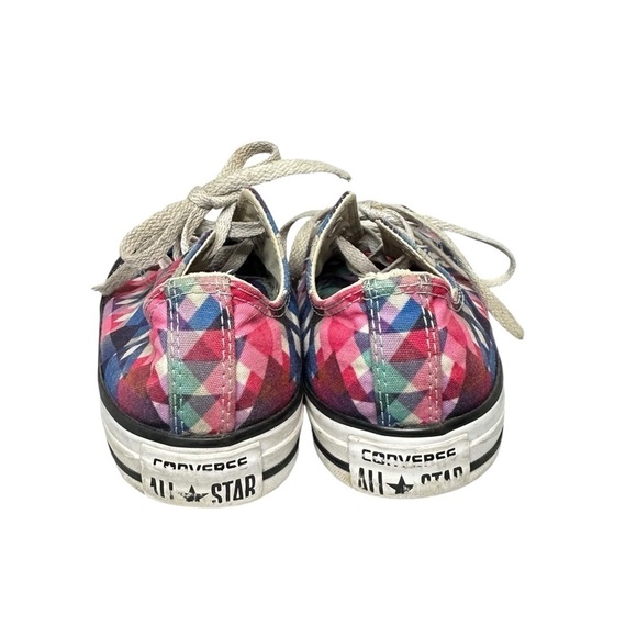 Converse All Star Diamond MultiColor Canvas Sneakers Unisex Size Mens 6 Womens 8 - Picture 8 of 9